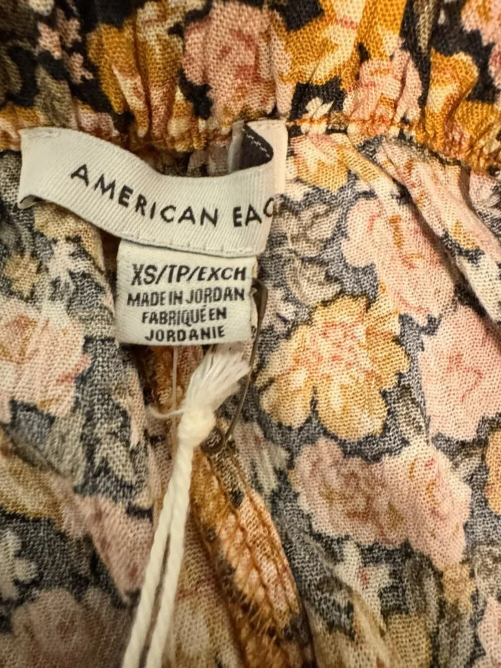 American Eagle Floral Wide Leg Pants Size XS - JK0502